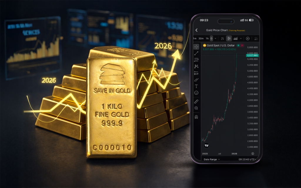 ذهب وسبائك ذهب في 2026 | سعر ذهب اليوم وتحليل سوق الذهب | Save In Gold